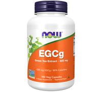 Now Foods, extrait de thé vert EGCg, 400 mg, 180 légumes. Capsules - Livraiso...