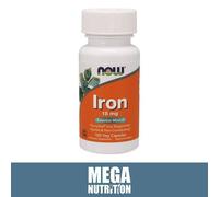 Now Foods Fer Essentiel Minéraux Immunitaire & Cerveau Santé 18mg 120 Capsules