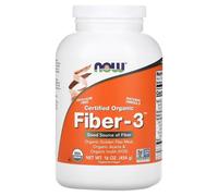 Now Foods Fiber-3, Fibre alimentaire en poudre - 454 g