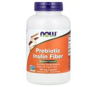 Now Foods Fibres D'inuline Prébiotiques, 180 Capsules Végétales