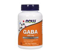 NOW Foods, GABA avec Vitamine B-6, 500 mg, 100 Gélules Végétales