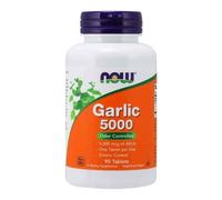 NOW Foods Garlic 5000 Odor Controlled 90 tabletek