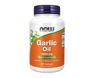 NOW Foods Garlic Oil 1500 mg 250 caps