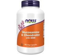 Now Foods Glucosamine & Chondroïtine avec MSM - 180 Capsules