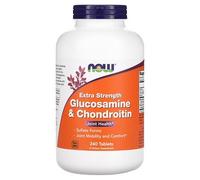 Now Foods Glucosamine Et Chondroïtine, Extrapuissant, 240 Comprimés