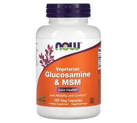 Now Foods Glucosamine Végétarienne Et Msm, 120 Capsules Végétariennes