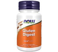 Now Foods, Gluten Digest (Enzyme de Gluten), 60 Capsules végétaliennes, Sans Soja, Sans Gluten, Sans OGM, Végétarien