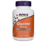 NOW Foods Glycine 1000 mg 100 capsules Sommeil Nerfs vegan