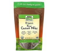 NOW Foods - Graines crues organiques de cacao - 8 oz.