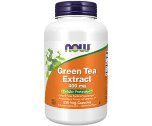 NOW FOODS Green Tea Extract - Extrait de thé vert 400 mg (250 gélules).