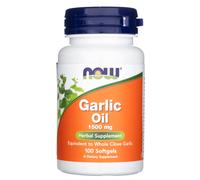 Now Foods Huile d'ail 1500 mg - 100 softgels