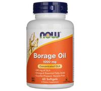 Now Foods Huile de Bourrache 1000mg - 60 Capsules Molles