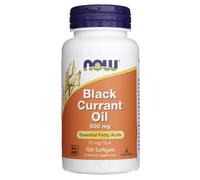 NOW Foods Huile de Cassis Black Currant Oil 500 mg 100 capsules molles