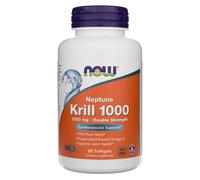 Krill 1000 mg double concentration 60 gélules molles Now Foods