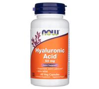 Now Foods, acide hyaluronique 50 mg + MSM, 60 légumes. Capsules - Livraison é...