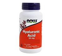 NOW Foods Hyaluronic Acid with MSM, 50mg - 60 vcaps