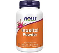 Now Foods, Inositol Powder, avec Myoinositol, 113g Poudre végétalienne, Testé en Laboratoire, Sans Gluten, Végétarien, Sans Soja, Sans OGM