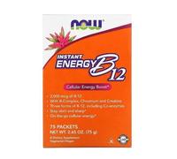 Now Foods Instant Energy B12, 2 000 mcg, 75 paquets, 1 g chacun