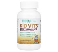 NOW Foods, Kid Vits, limonade aux baies, 120 comprimés à croquer