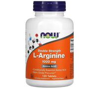 Now Foods – Complément alimentaire L-Arginine 1000 mg – 120 comprimés