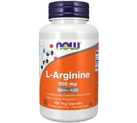 Now Foods L-Arginine 500 mg, 100 gélules
