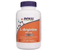 Now Foods L-Arginine 500 mg, 250 capsules