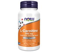 L-Carnitine 500 mg 60 Veg Capsules Now Foods