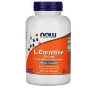 L-Carnitine 500 mg 180 Veg Capsules Now Foods