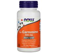 Now Foods L-Carnosine (L-Carnosine) 500 mg, 50 capsules