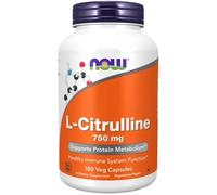 Now Foods L-Citrulline 750 mg - 180 gélules