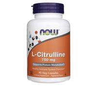 Now Foods – L-Citrulline 750 mg – 90 gélules végétales