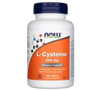 NOW Foods - L-Cystéine 500 mg avec vitamine B6 et C (100 comprimés)