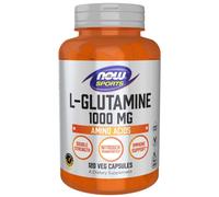 Now Foods L-Glutamine 1000 mg — 120 gélules végétales