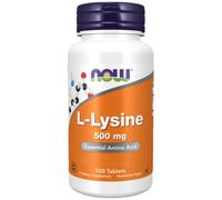 Now Foods, L-lysine, 500 mg, 100 comprimés - livraison éclair