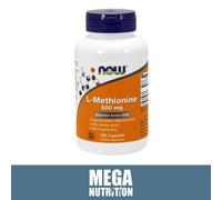 Now Foods L-MÉTHIONINE 500mg Support Détox Mécanismes Vitamine B-6 100 Capsules