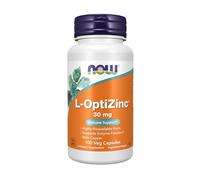 L-OptiZinc 30 mg 100 Veg Capsules Now Foods
