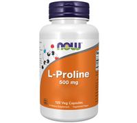 Now Foods, L-proline, 500 mg, 120 gélules - livraison éclair