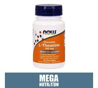 Now Foods L-THEANINE Avec Inositol & Taurine 100mg 90 Comprimés Tension Relief