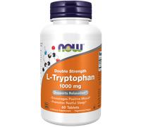 NOW FOODS L-Tryptophane 1000 mg (60 capsules)