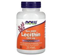 Now Foods Lécithine, 1200 Mg, 100 Capsules À Enveloppe Molle (400 Mg Par Capsule À Enveloppe Molle)