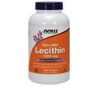 Now Foods Gélules molles Lécithine de tournesol 1200 mg 200 gélules Sans OGM