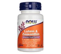 Lutéine & Zéaxanthine 60 Capsules Molles Now Foods