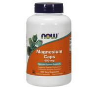 Now Foods Magnésium 400 mg – 180 gélules végétales