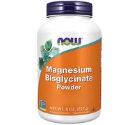 Now Foods, Magnesium Bisglycinate Powder, 227g de Poudre végétalienne, Testé en Laboratoire, Sans Gluten, Végétarien, Sans Soja, Sans OGM