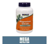 Now Foods Magnésium Citrate 120 Veg Capsules Cardiovasculaire Nerveux Système