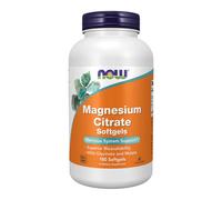 Now Foods Citrate de magnésium gélules molles 180 Glycinate & Malate soutien nerveux