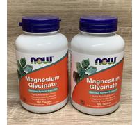 Now Foods Diglycinate de Magnésium 100 mg, 180 comprimés