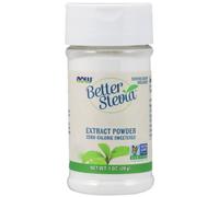 NOW Now Foods Stevia Poudre d'extrait blanc, 30 ml