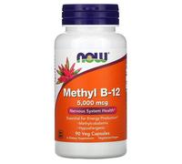 Now Foods Methyl B-12, 5000 ?g, 90 Capsules Végétariennes