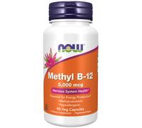 Methyl B-12 5000 mcg 90 Veg Capsules Now Foods